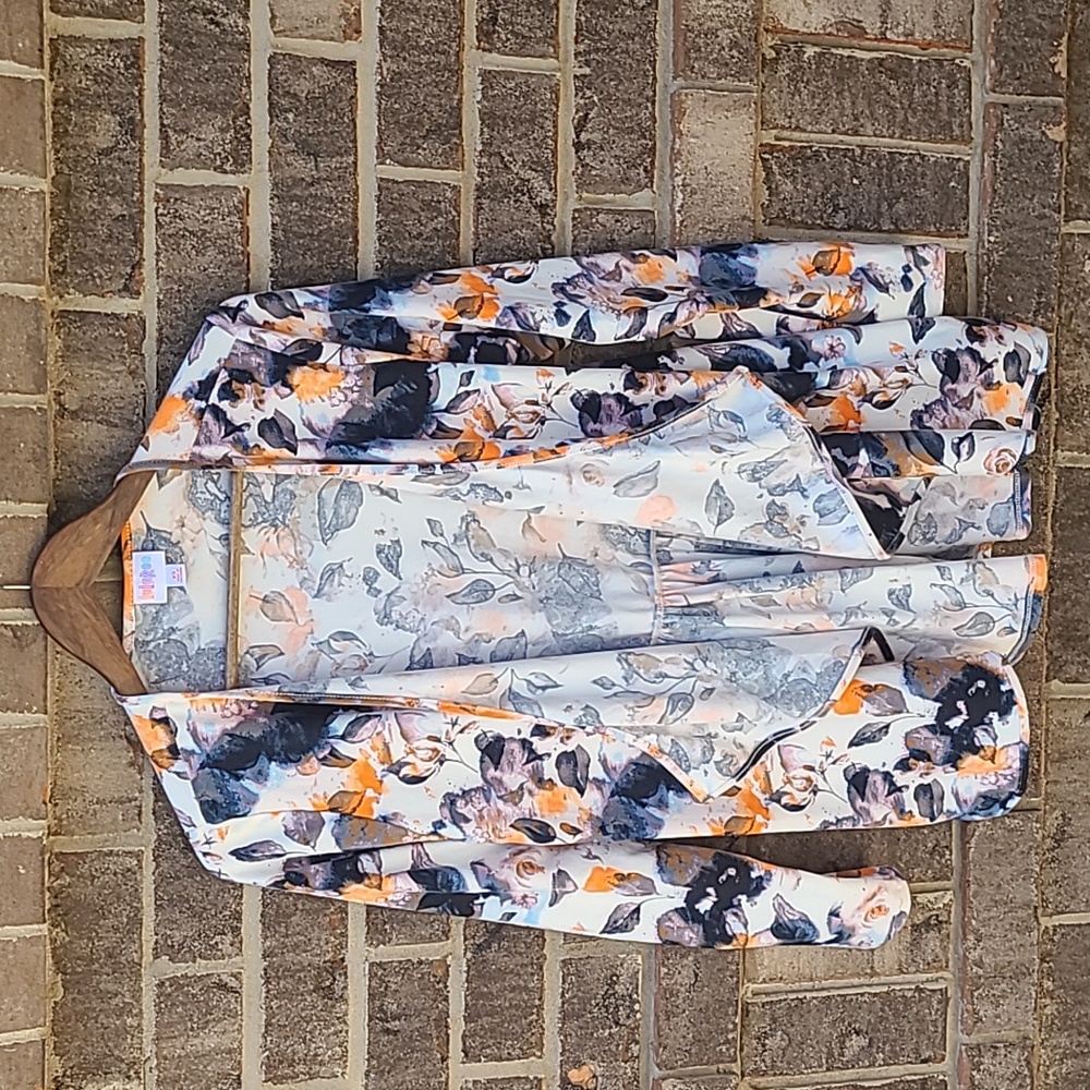 Super soft floral Lularoe jacket cardigan Size XS